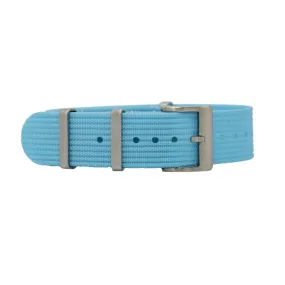 22mm Nato Strap - Miami Blue