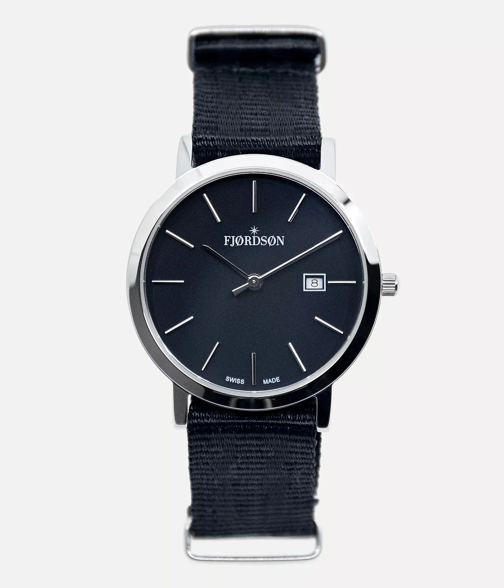 #9132 | Black Dial With Black Nato Strap - Women's Watch
