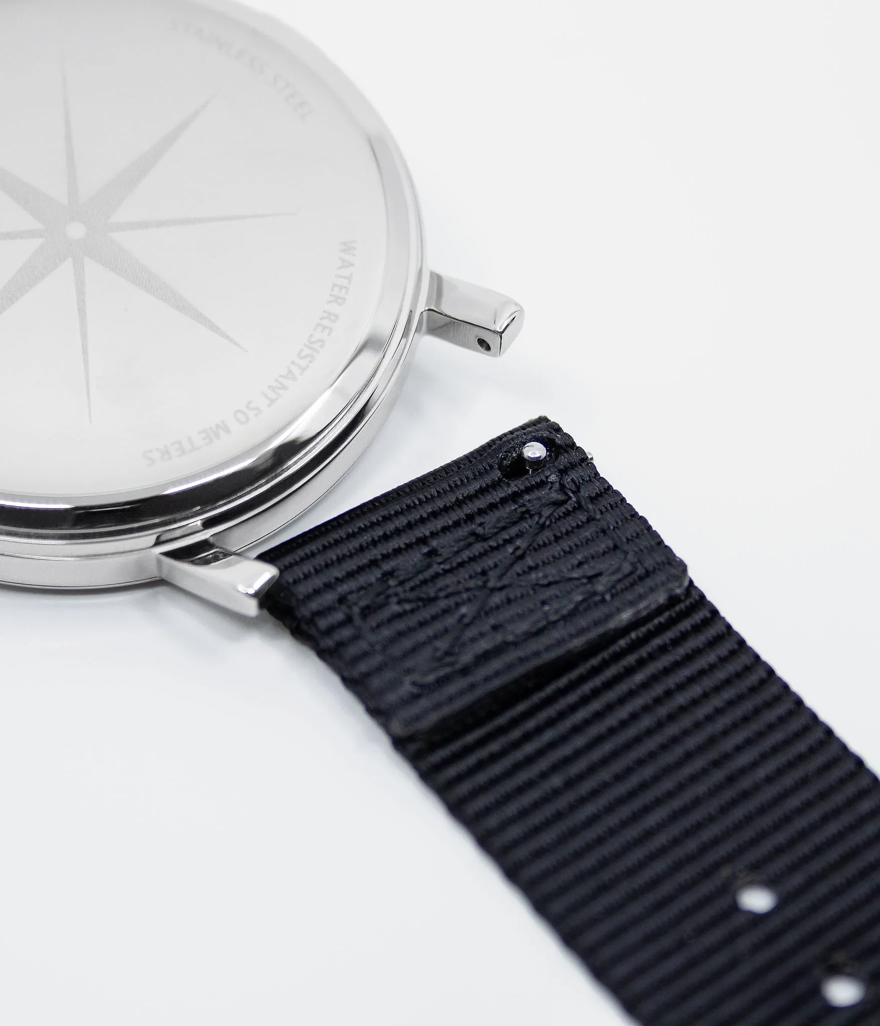 #9132 | Black Dial With Black Nato Strap - Women's Watch