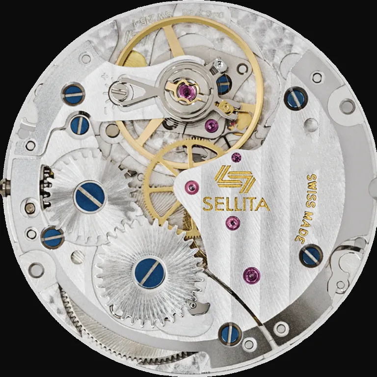 Aeschbach WW2 Pattern Germany Luftwaffe / Reichsluftfahrtministerium (RLM) Pilots Watch with 24 Jewel Swiss Sellita SW216 Hand Winding Movement and Sapphire Crystal