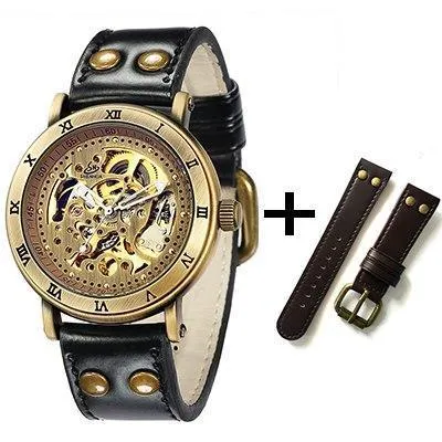 AUGUSTUS Automatic Vintage Bronze Watch