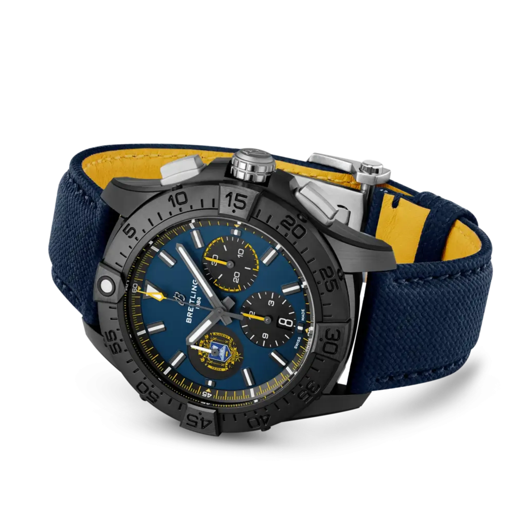 AVENGER B01 CHRONOGRAPH 44 NIGHT MISSION US NAVAL ACADEMY