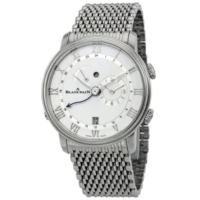 Blancpain Villeret Revil GMT Alarm Automatic Men's Watch 6640-1127-MMB