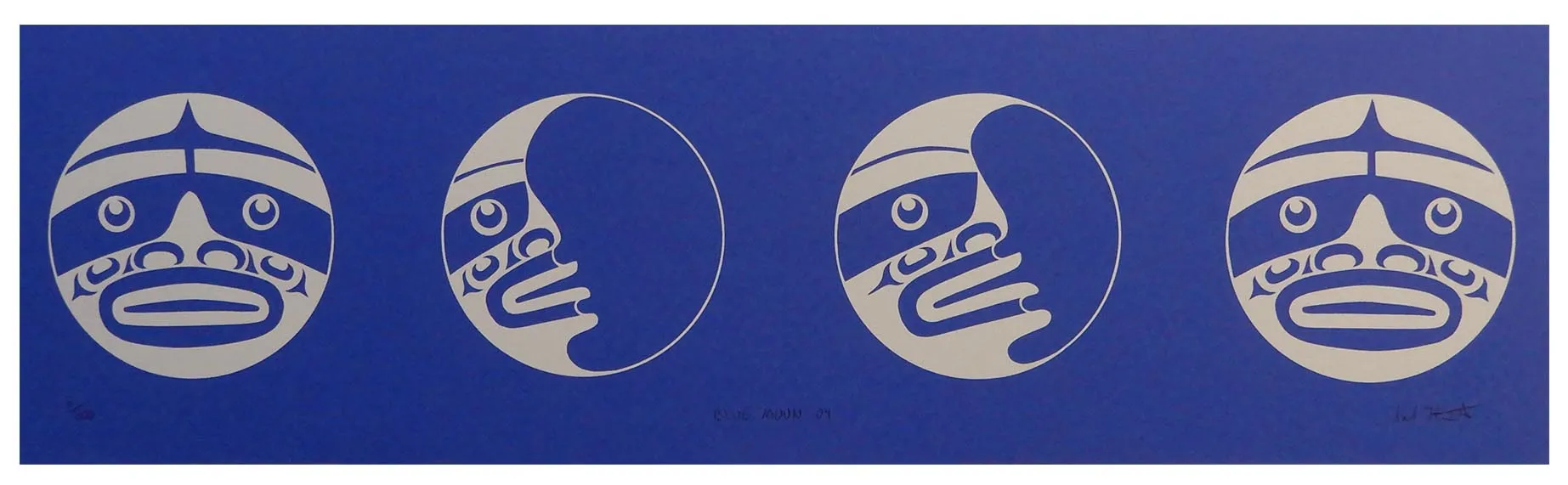 Blue Moon Print