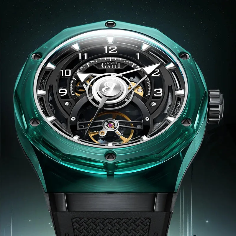 Bonest Gatti High Quality Luxury Sapphire Automatic Watch BG5806