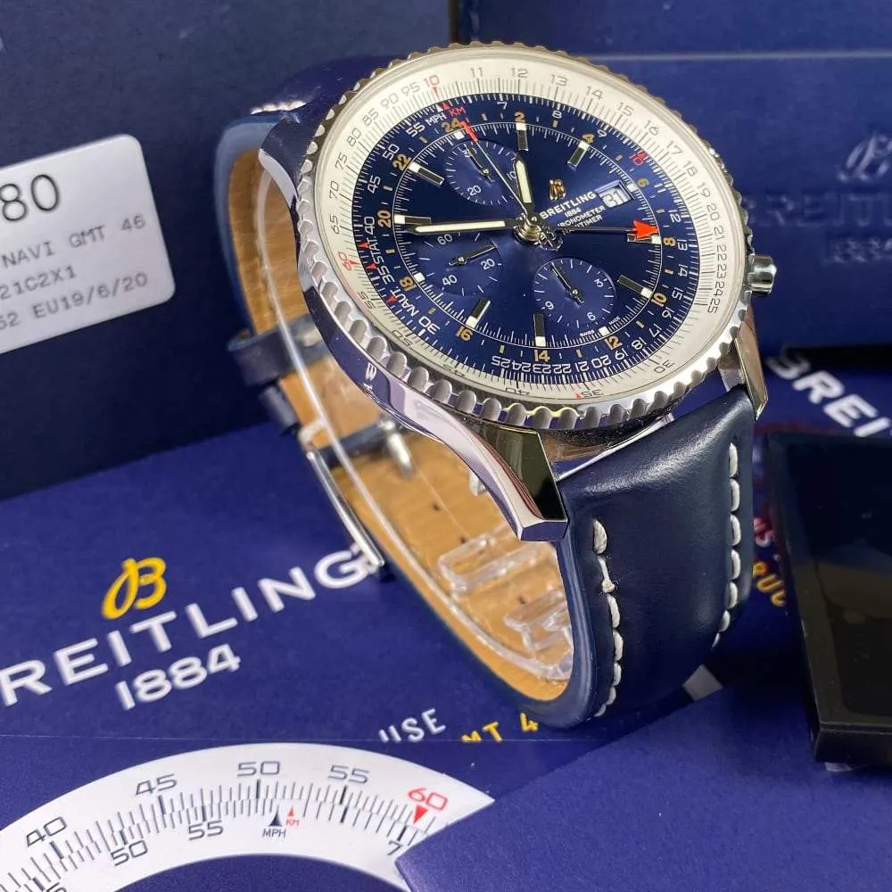 Breitling Navitimer Chronograph GMT 46 A24322 (2020)