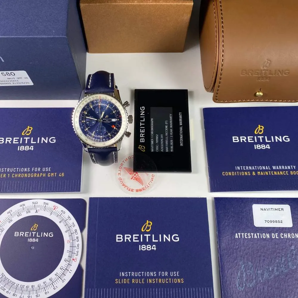 Breitling Navitimer Chronograph GMT 46 A24322 (2020)