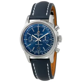 Breitling Transocean Chronograph 38 Blue Dial Diamond Men's Watch A4131053-C862BLLD A4131053-C862-115X-A18D.1