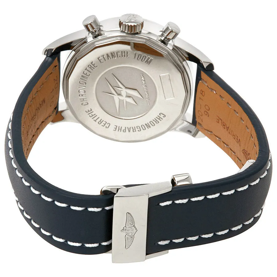 Breitling Transocean Chronograph 38 Blue Dial Diamond Men's Watch A4131053-C862BLLD A4131053-C862-115X-A18D.1