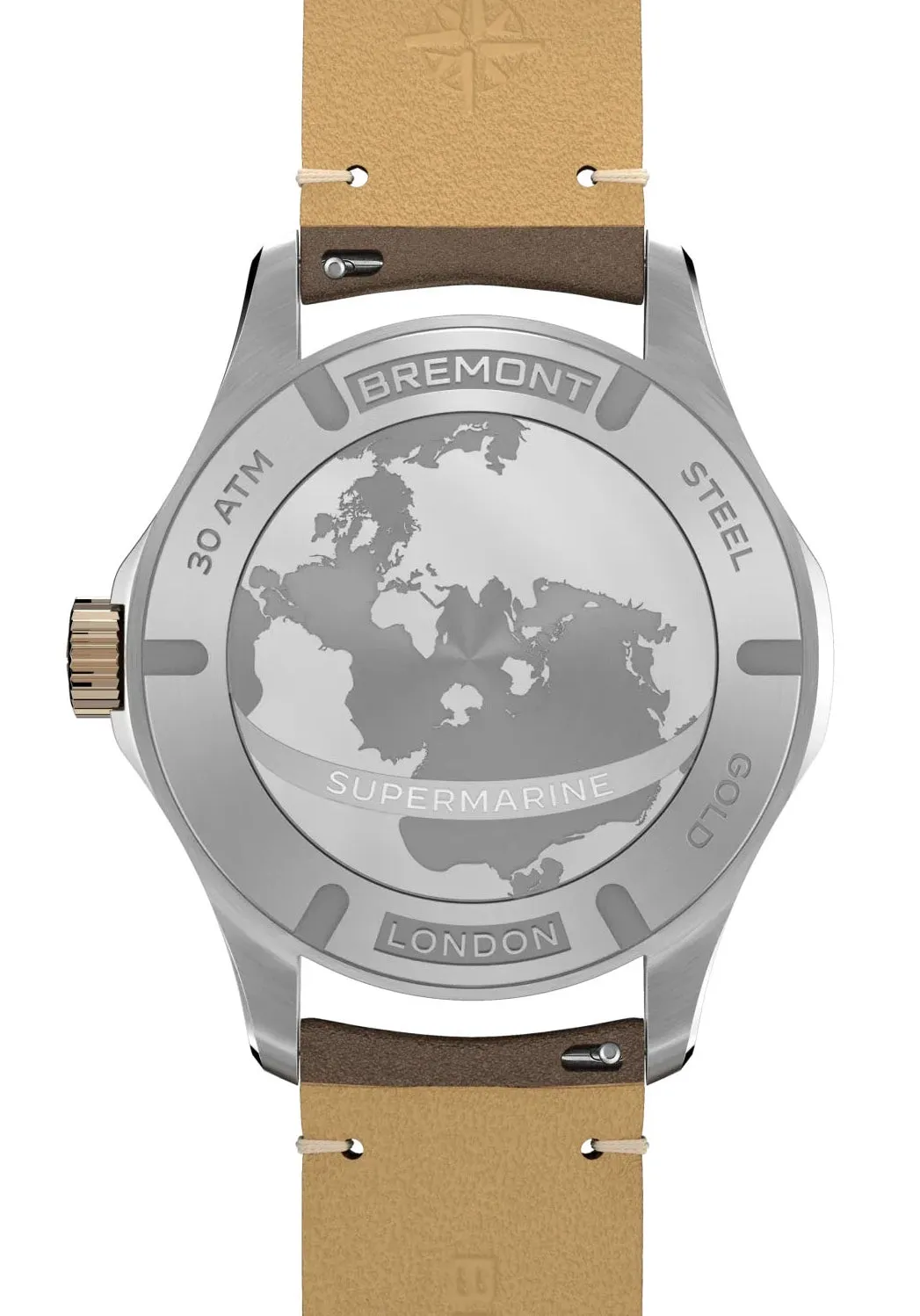 Bremont Supermarine 300M Date Brown Leather