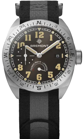 Bremont Terra Nova 40.5 Turning Bezel Black Nato
