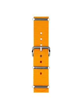 Briston Nato Strap Mango Polished Steel 18mm