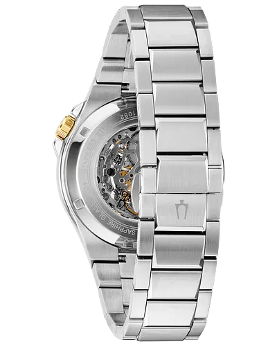 Bulova 98A224 Maquina Automatic Stainless Steel Strap Men Watches