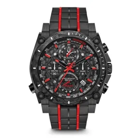 BULOVA MEN'S PRECISIONIST CHRONOGRAPH WATCH 98B313