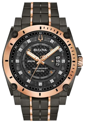 Bulova Precisionist Icon Men's  Diamond Watch 98D149