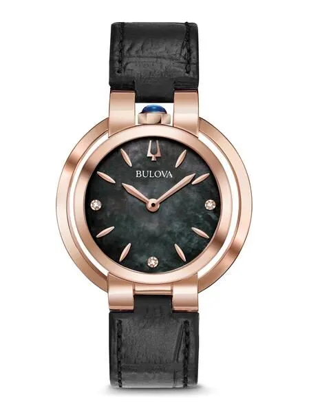 Bulova Rubaiyat Quartz Diamond Ladies Watch 97P139