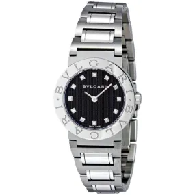 Bvlgari Bvlgari-Bvlgari Black Stainless Steel Ladies Watch BB26BSS-12N