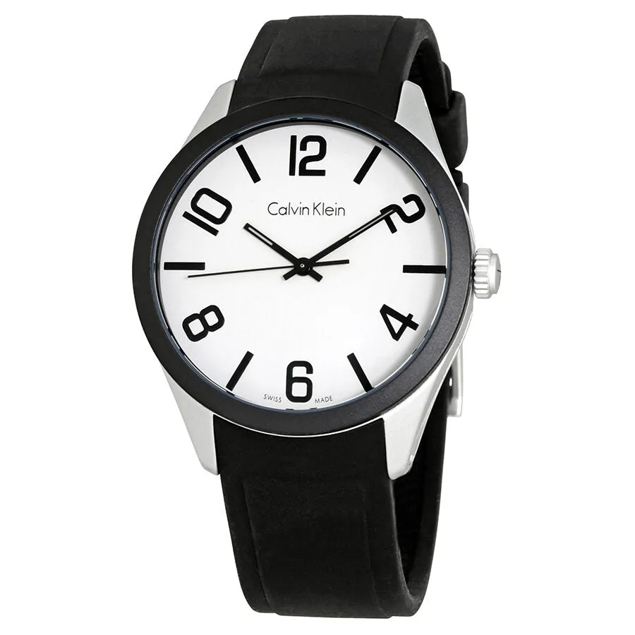 Calvin Klein Color White Dial Men's Watch K5E51CB2