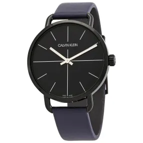 Calvin Klein Even Quartz Blue Dial Ladies Watch K7B214VN