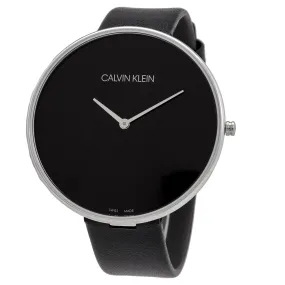 Calvin Klein Full Moon Black Dial Ladies Watch K8Y231C1