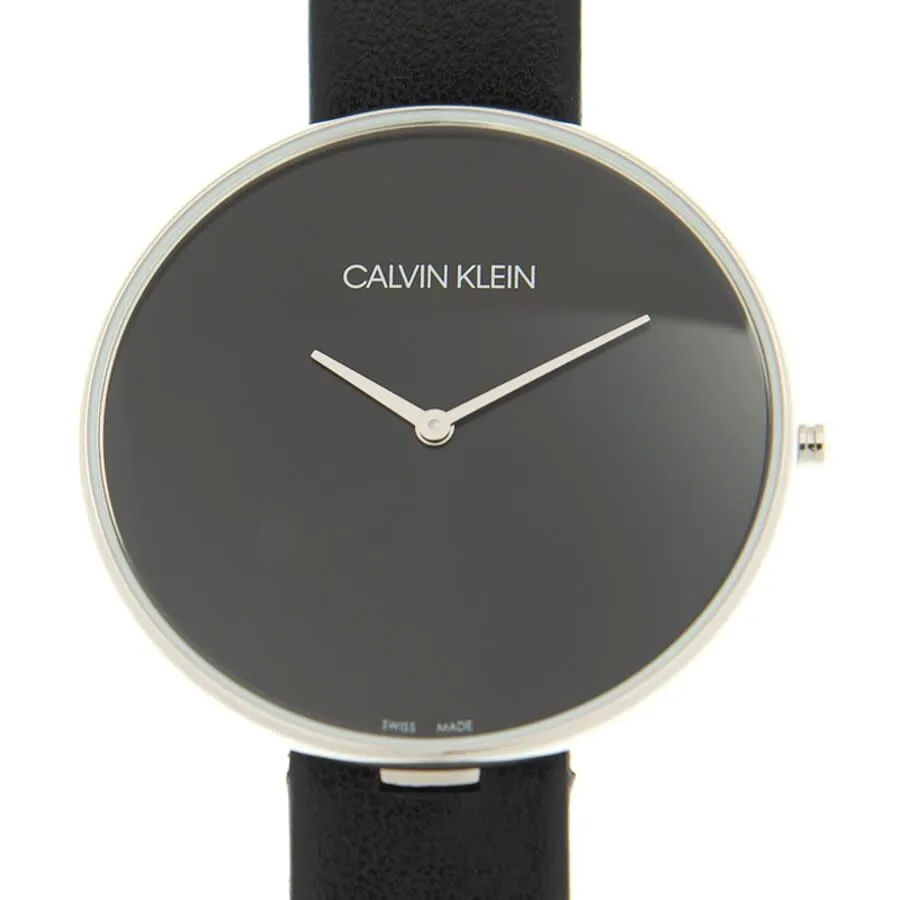 Calvin Klein Full Moon Black Dial Ladies Watch K8Y231C1