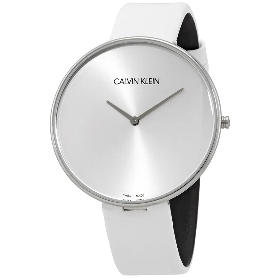 Calvin Klein Full Moon Quartz Silver Dial Ladies Watch K8Y231L6