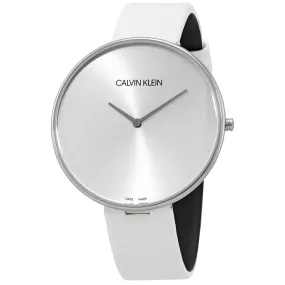 Calvin Klein Full Moon Quartz Silver Dial Ladies Watch K8Y231L6