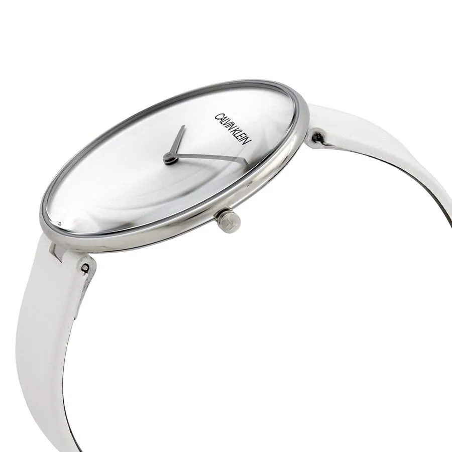Calvin Klein Full Moon Quartz Silver Dial Ladies Watch K8Y231L6