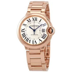 Cartier Ballon Bleu 18kt Rose Gold Automatic Ladies Watch WGBB0008