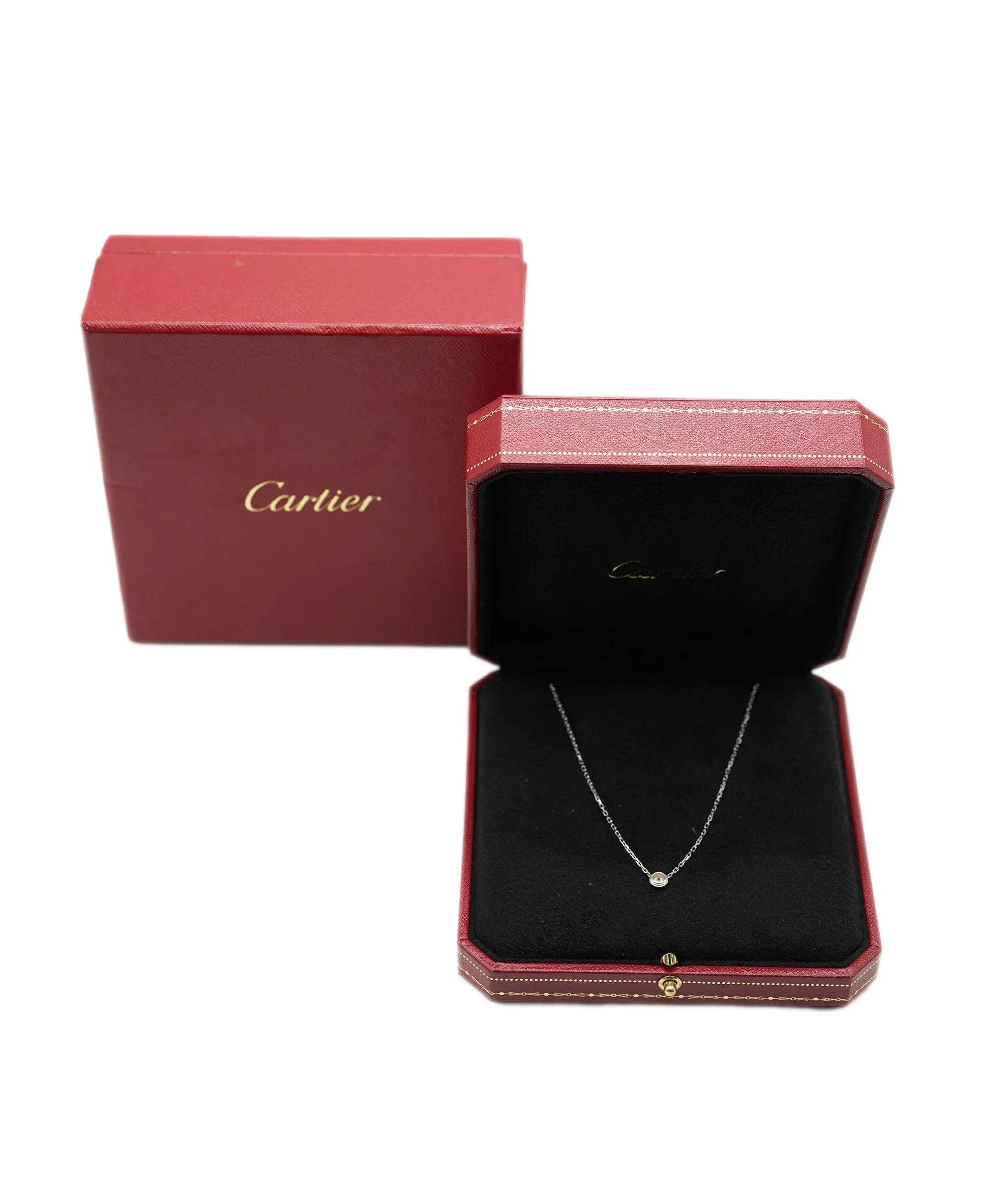 Cartier D'amour Necklace White Gold ASL10671