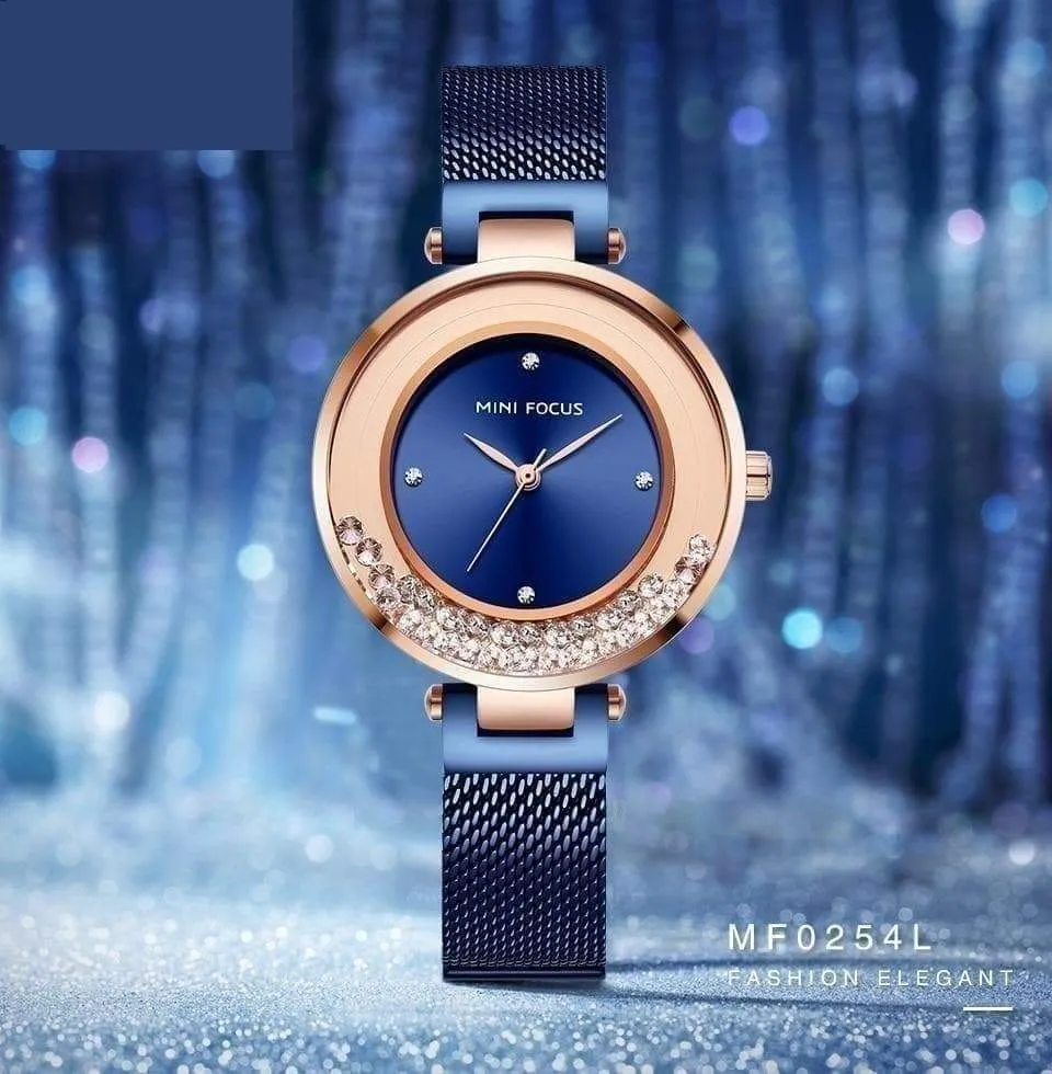 Casual Diamond Bracelet Fashion Quartz Dress Wristwatches for Women