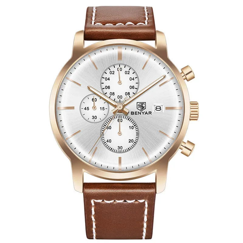 Casual Fashion Eye Men's Watch Luminous Men's Watch Calendar