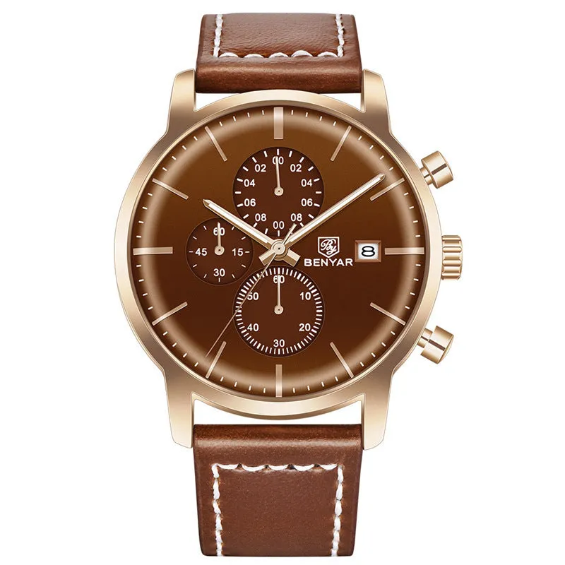 Casual Fashion Eye Men's Watch Luminous Men's Watch Calendar