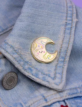 Celestial Moon pin