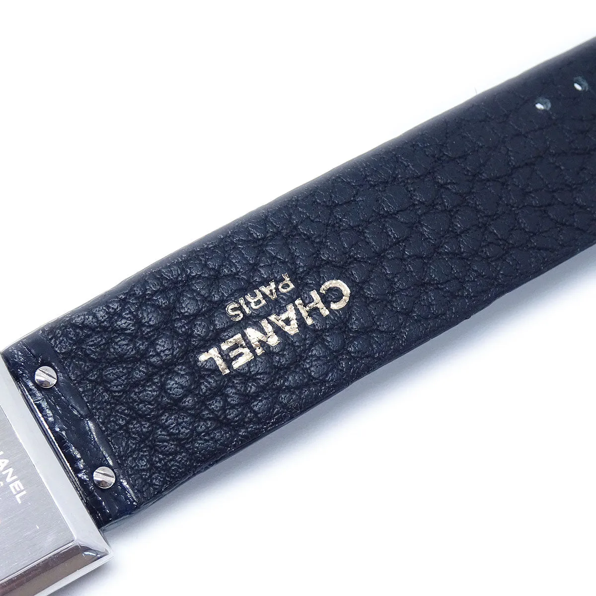 CHANEL 1989 Matelasse Watch 18KWG Diamond