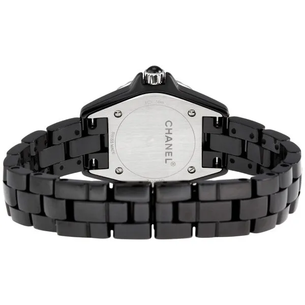 Chanel J12 Black Ceramic Quartz Ladies Watch H2571