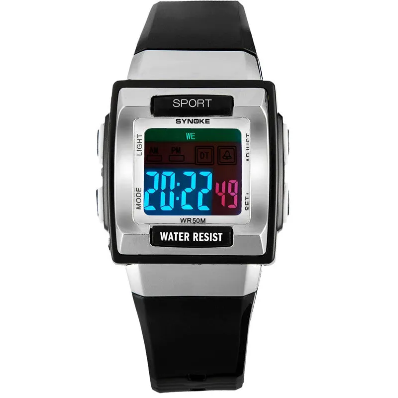 Children's Watches Sport Digital Watch Fashion High Quality Outdoor Waterproof Multi-functional Watch Clock