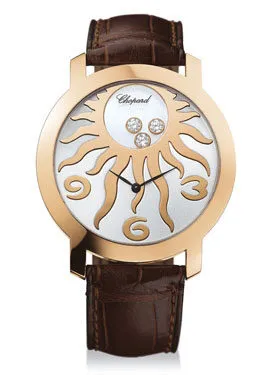Chopard Happy Diamonds Mother of Pearl Dial 18 kt Rose Gold Ladies Watch 207469-5001