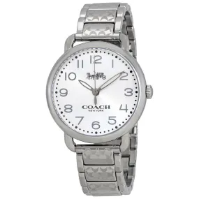 Coach Delancey Silver Dial Stainless Steel Ladies Watch 14502495