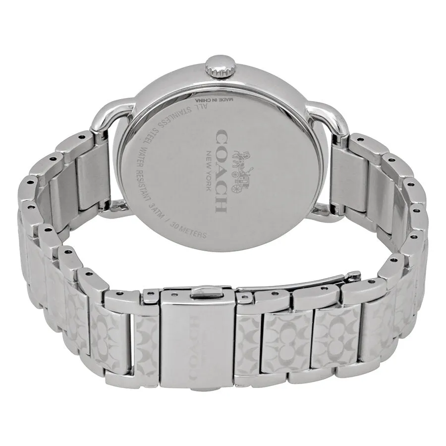 Coach Delancey Silver Dial Stainless Steel Ladies Watch 14502495