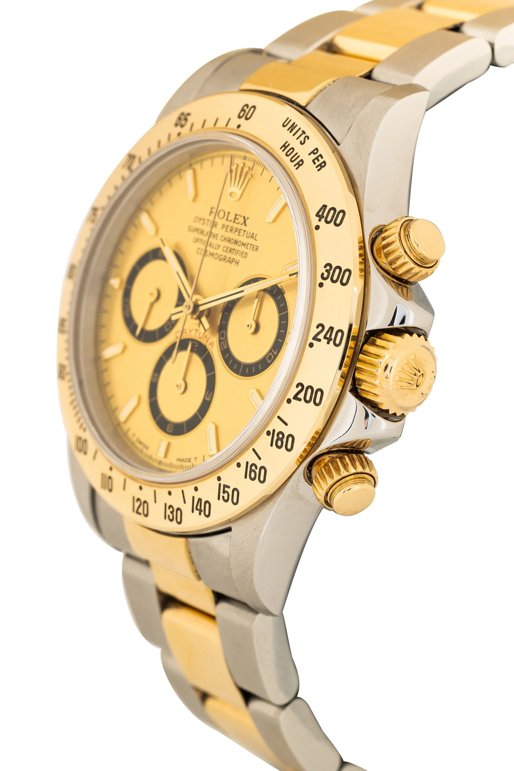 Cosmograph Daytona 18k Half Yellow Gold 40