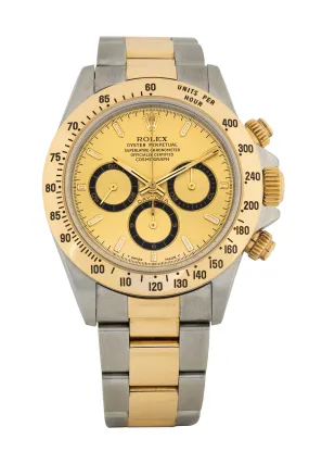 Cosmograph Daytona 18k Half Yellow Gold 40