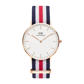 Daniel Wellington Canterbury 36mm Women's Gold Watch DW00100030