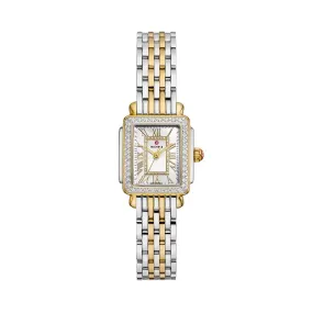 Deco Madison Mini Diamond Two-Tone 18K Gold-Plated Watch, 24mm