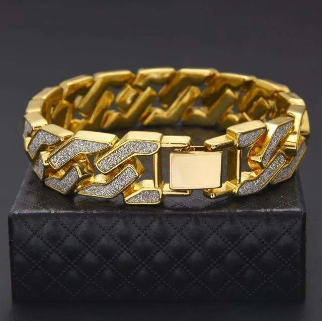 Drizzy Geometric Chain Bracelet   Watch Set
