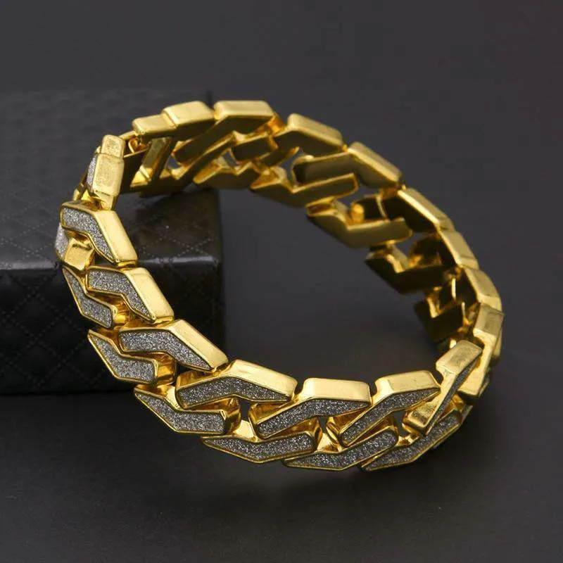 Drizzy Geometric Chain Bracelet   Watch Set