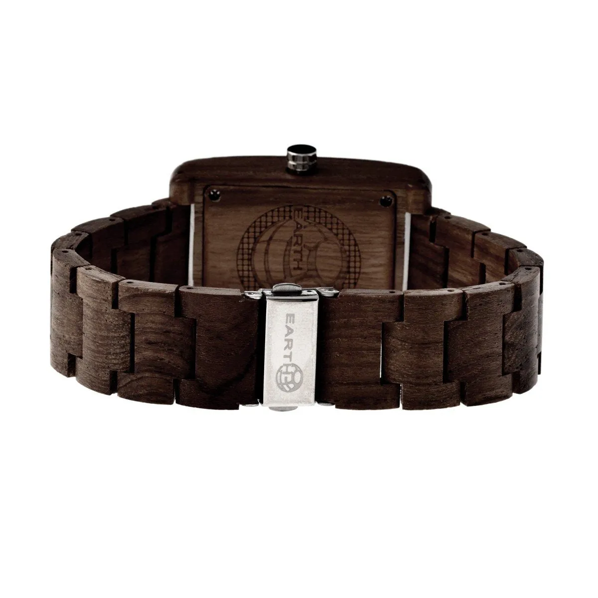Earth Wood Trunk Bracelet Watch w/Date