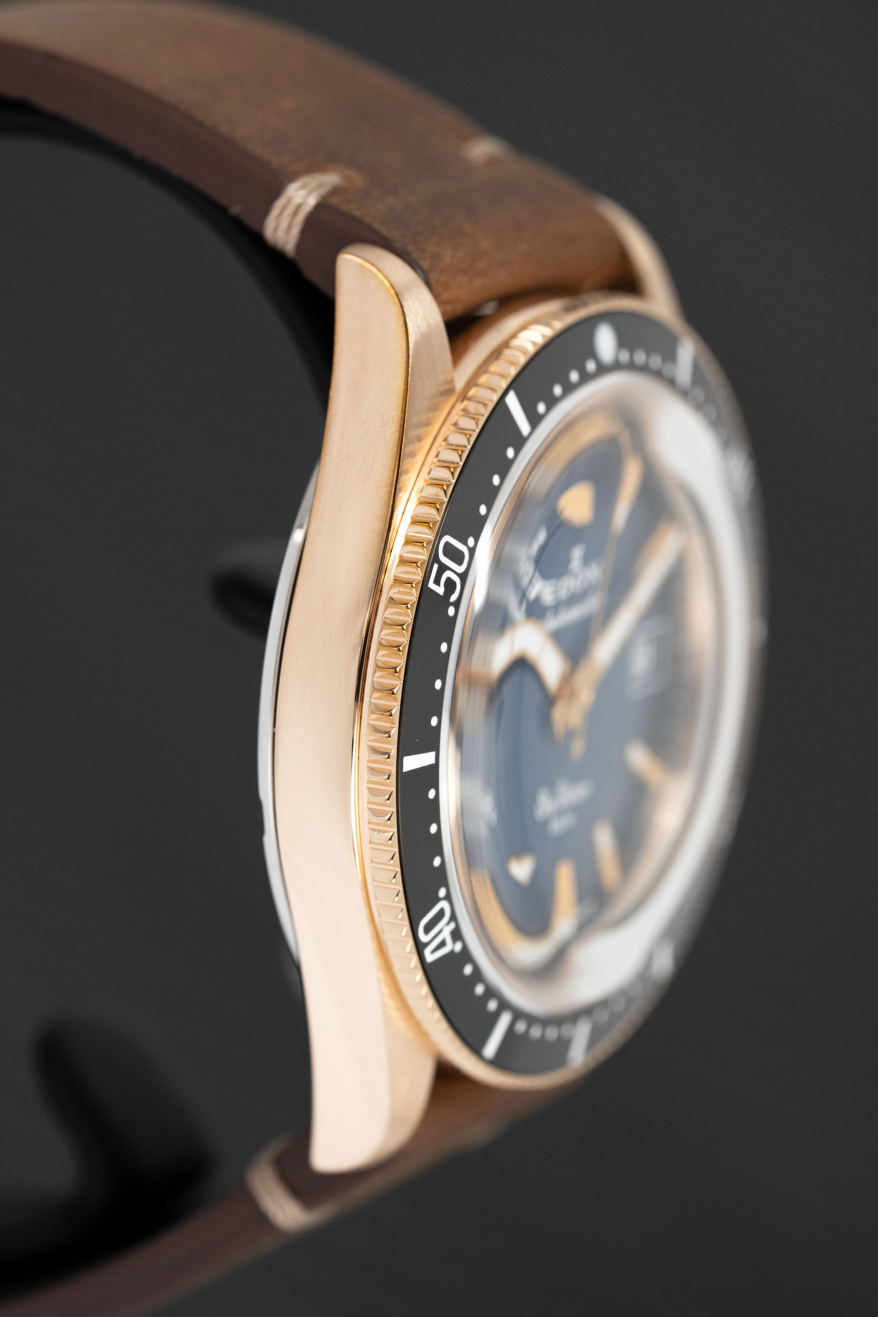 Edox Men's Watch Limited Edition Sky Diver Automatic Bronze 80126-BRN-BUIDR