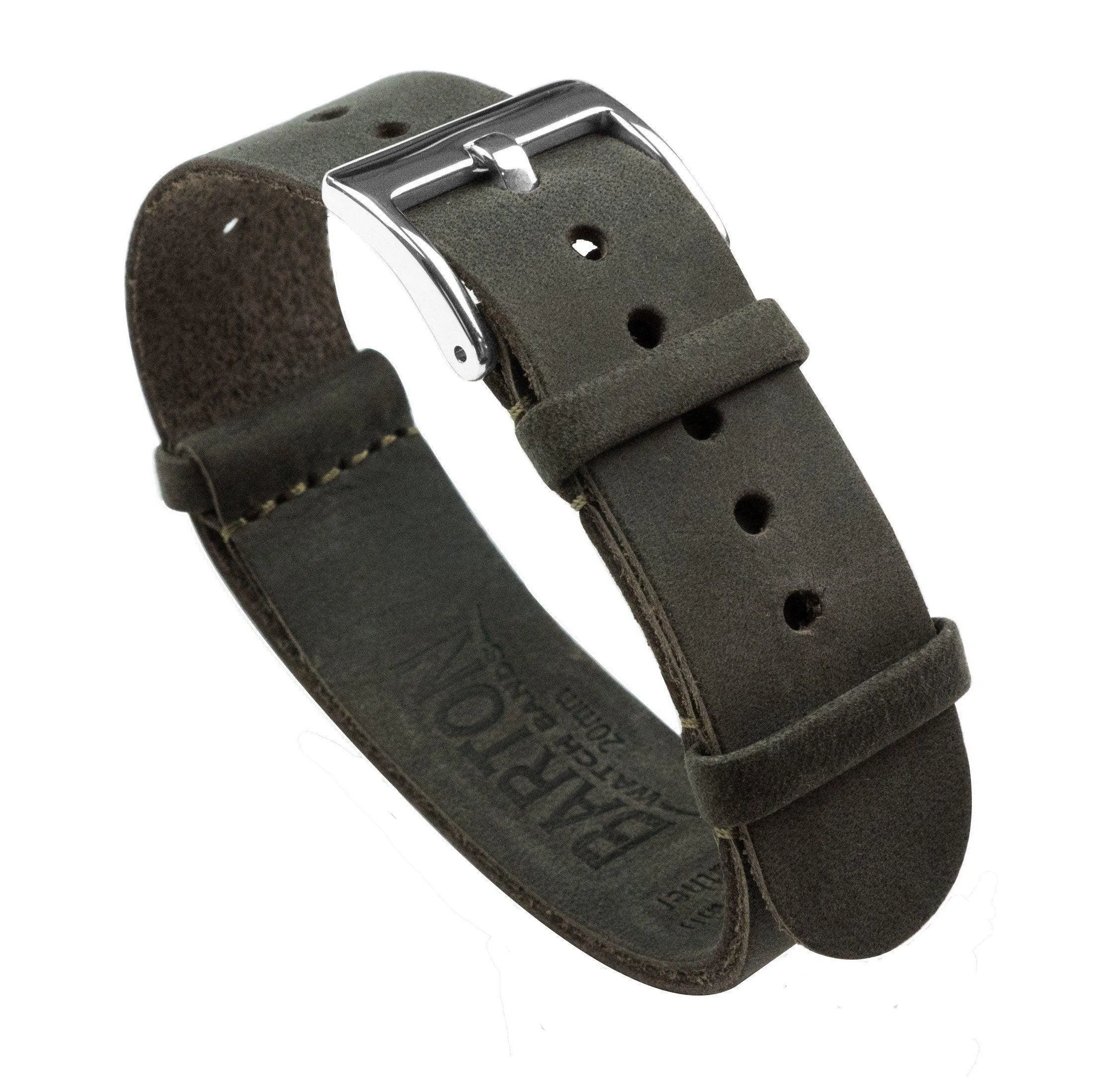 Espresso Brown | Leather NATO® Style by Barton Watch Bands