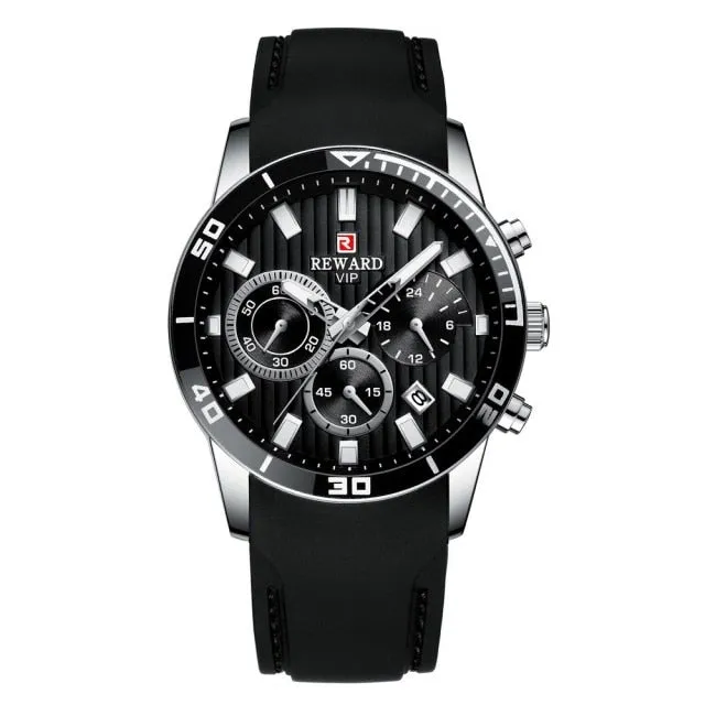 Fashion Luxury Waterproof Sport Stopwatch Quartz Watches